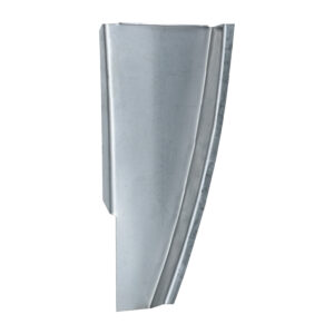 Plaatje deformatie bumperbalk, rechts