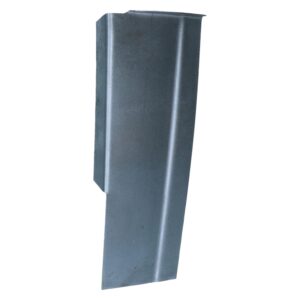 Plaatje deformatie bumperbalk, rechts