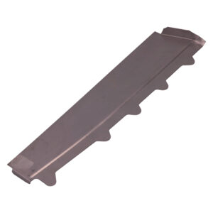 Plaatje tussen achterhoek en binnenpaneel, rechts