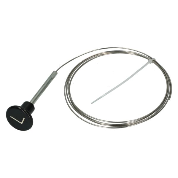 Chokekabel bakeliet zwart