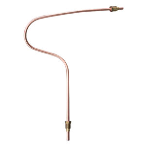 Benzineleiding koper 30pk pomp-carburator 6mm