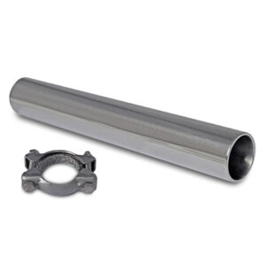 Uitlaatpijp + klem 'Origineel' - RVS