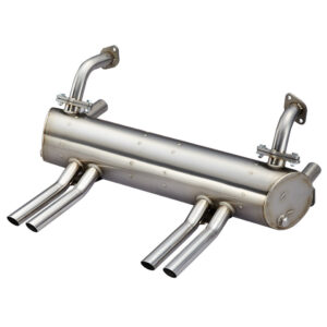 Uitlaat Abarth, inox