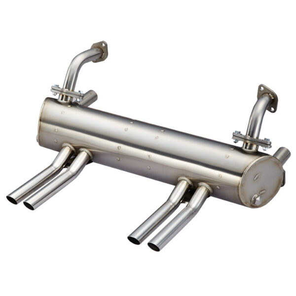 Uitlaat Abarth, inox