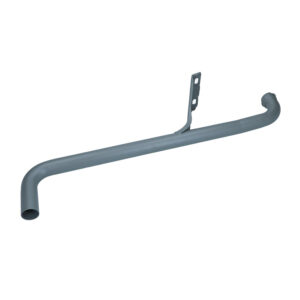 Uitlaat eindpijp, voor 1-delige uitlaatpijp