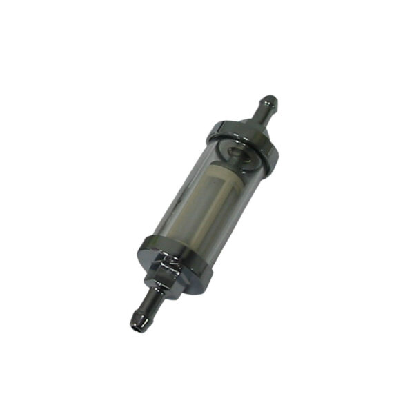 Filter voor Ø 6 mm, chroom, demonteerbaar