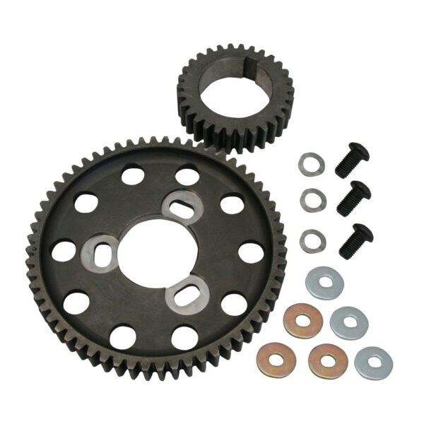 Tandwiel nokkenas, rechte vertanding