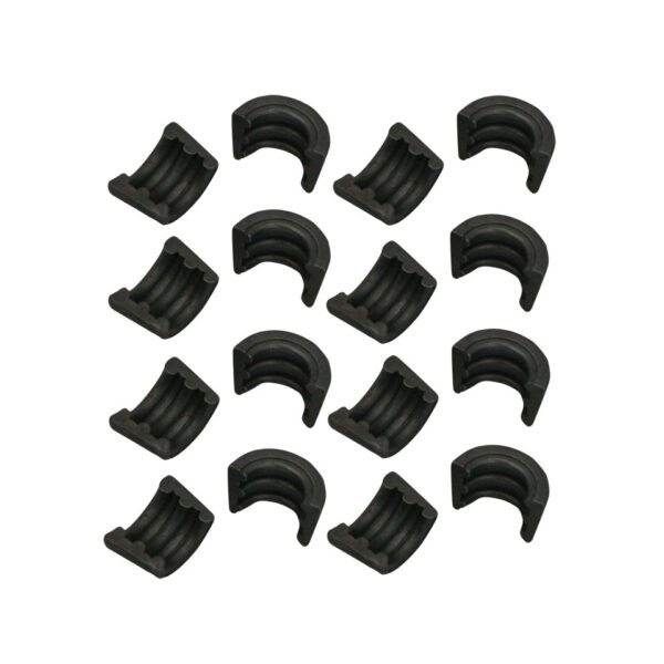 Halve maantjes voor klepschotels, per 8 paar