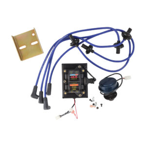 Ontstekingssysteem Compu-fire voor 009 verdeler, Blauwe bougiekabel