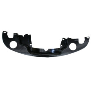 Plaat achter motor,, met verwarming / voorverwarming (zwart)