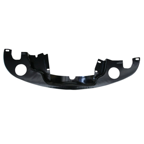 Plaat achter motor,, met verwarming / voorverwarming (zwart)