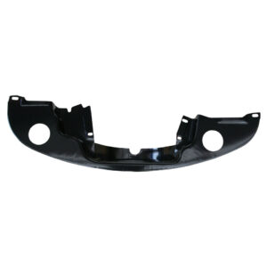 Plaat achter motor,, met verwarming / zonder voorverwarming (zwart)