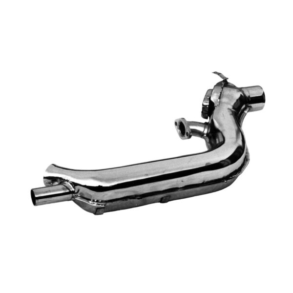 Warmtewisselaar, rechts, origineel model, chroom