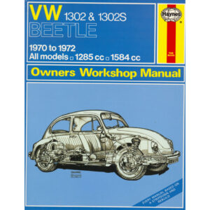 11585 VW 1302 , 1302S Manual, Engels, J.H. Haynes