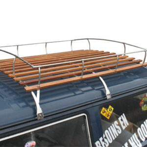 Bagagerek op dak, 3 bogen, RVS