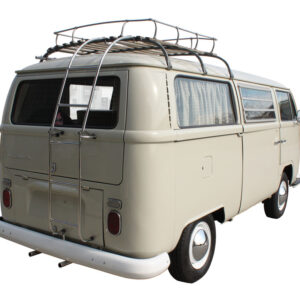 Ladder aan achterzijde voor bagagerek, RVS