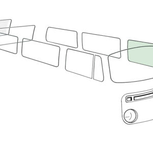 Deurruit links, groen