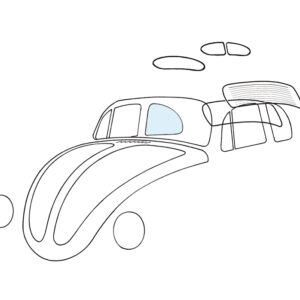 Zijruit achteraan, rechts