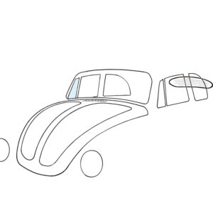 12019 Tochtruit, rechts, cabrio