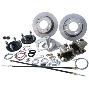 Schijfremkit achter (Swing) voor versnellingsbak met steekassen, 4x130