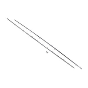 13022 Nagelsierlijst cabrio (chroom staal) achteraan onder achterruit