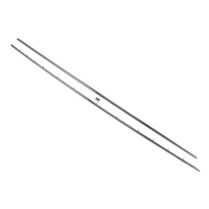 Nagelsierlijst cabrio (chroom staal) achteraan