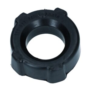 Rubber op springveerplaat achteraan