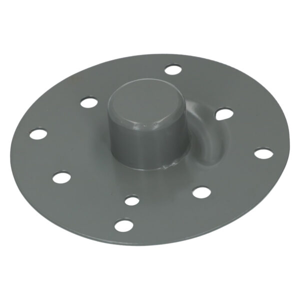 Draagarm reparatieplaat achteraan