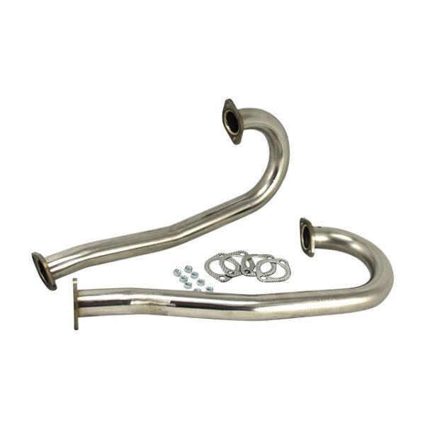 J-Tubes 38mm met flenzen, inox