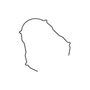 Veerklem voor achterlicht glas