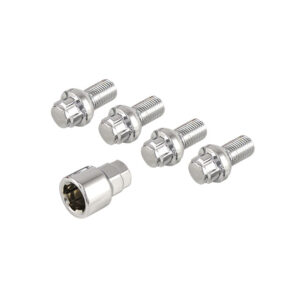 16398 Wielboutsloten, antidiefstal, 4-gaats, 14 x 1.5, 4 stuks