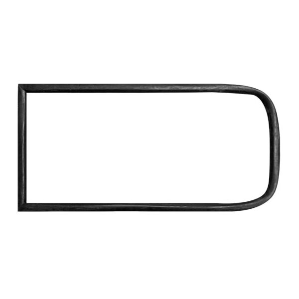 Zijruitrubber met tochtruit, TQ