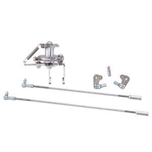 Draaigasbediening gelagerd voor Type 4 motor met Porsche cooling - Vintage Speed