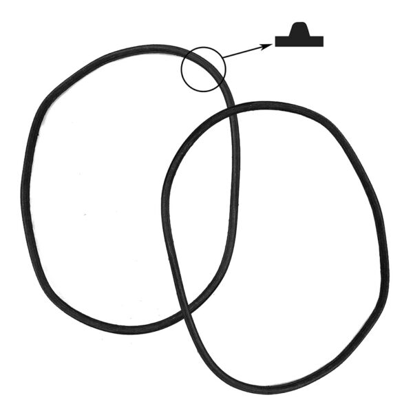 Rubber tussen spatbord en koplamp