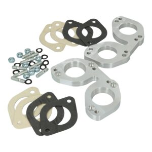 2108-1_2D_0001 Adapter Solex - 'Weber' IDF Porsche356, per paar