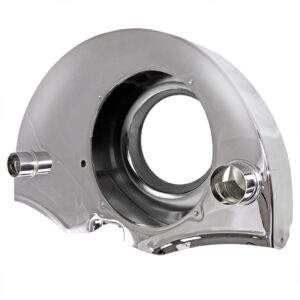 Koelkap met verwarming, zonder oliekoeler, chroom