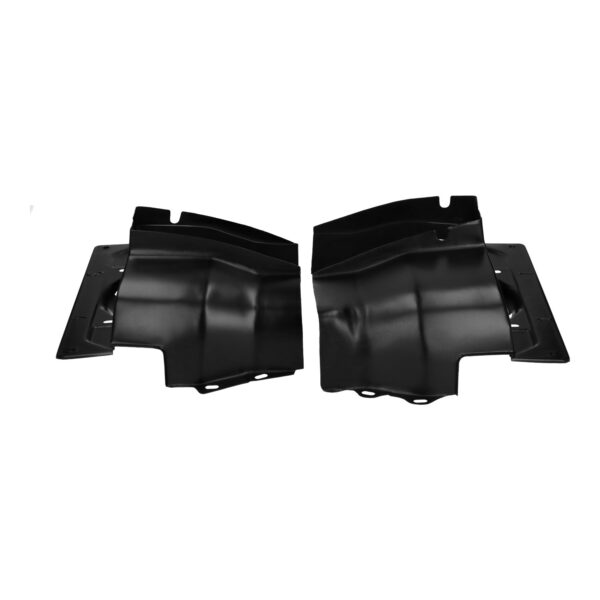 Cilinderplaatwerk, dubbelpoorts, zwart