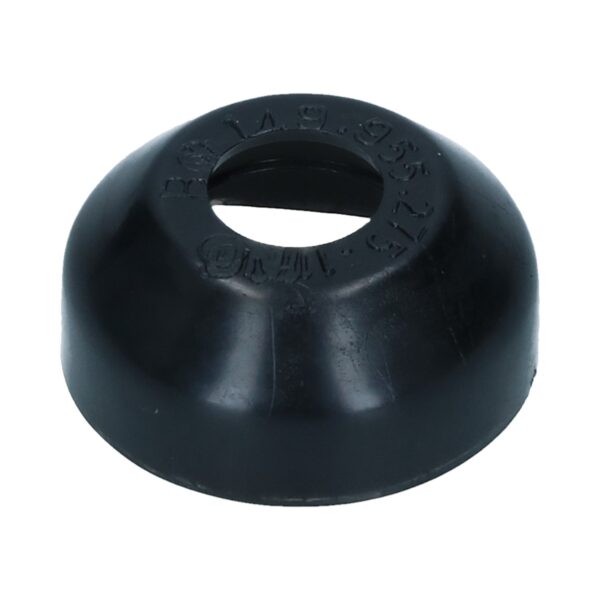 Hoedje tussen as en arm, buitenkant koetswerk, per stuk