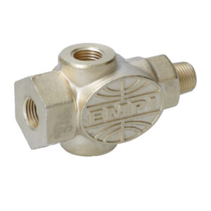 2600-110 Adapter voor oliedruk- en olietemperatuurzender EMPI, 3-weg