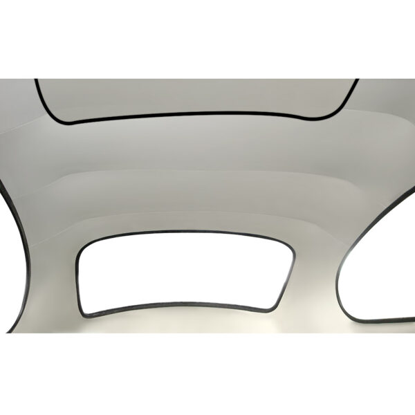 Dakhemel, vinyl, met schuifdak