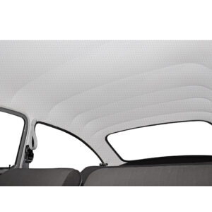 Hemel geperforeerd, vinyl / wit