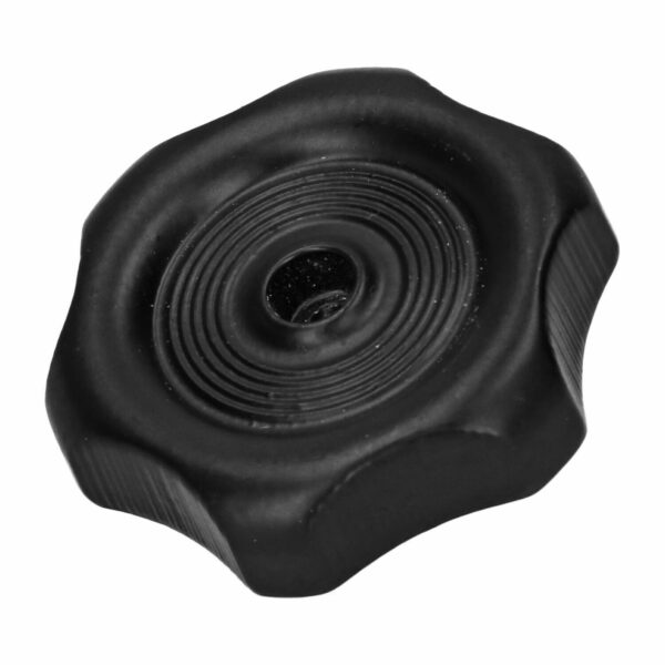 Draaiknop Westfalia louvre raam (zwart), metaal