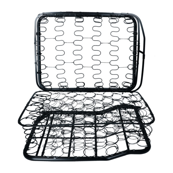 Zetelframe vooraan chauffeur, walkthrough zit + rug