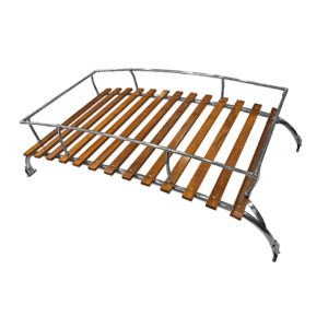 Bagagerek op dak, 2 bogen, RVS