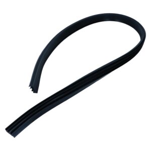 Rubber tussen cabriokap en voorruitframe