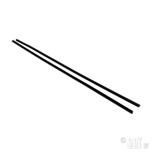 Viltkanaal tochtruit, per paar