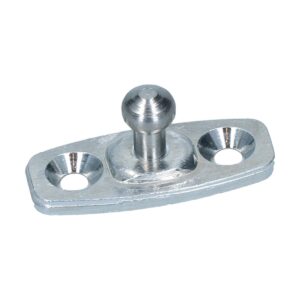 Borgpen vergrendeling voorruitkader op voorkoffer