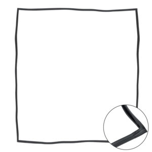 Schuifdeurrubber, links