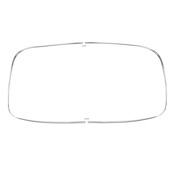 Raamsierlijst achterruit 'Deluxe' (alu sierlijst) - Variant