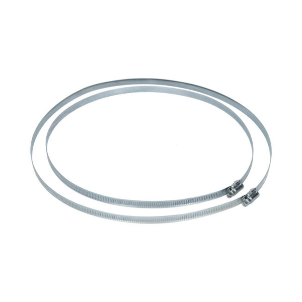 Spanband set luchtaanzuigrubber in achterpaneel